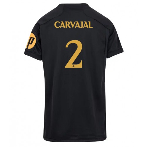 Dres Real Madrid Daniel Carvajal #2 Rezervni za Žensko 2023-24 Kratak Rukav